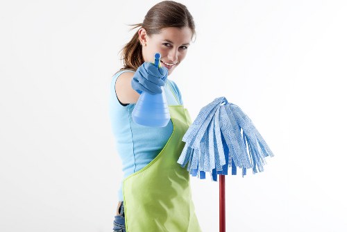 Professional oven cleaning in a Kentishtown home kitchen