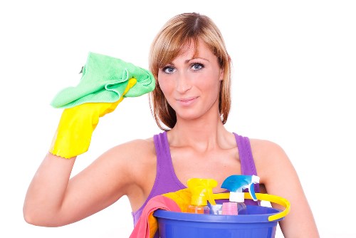 Carpet cleaners in Kentishtown preparing safe cleaning equipment