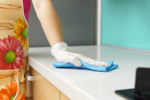 Professional stain removal for a carpet in a Kentishtown home