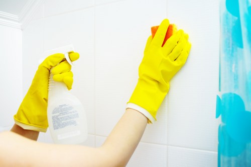 Preparation checklist scene for a one-off cleaning appointment in Kentishtown