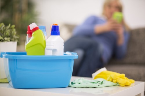 Treating a stubborn stain on soft furnishings in Kentishtown