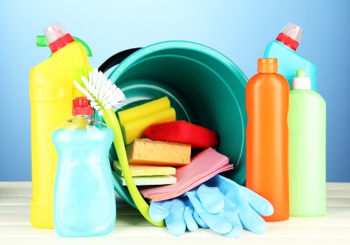 Local upholstery cleaner working in a Kentishtown flat with limited access